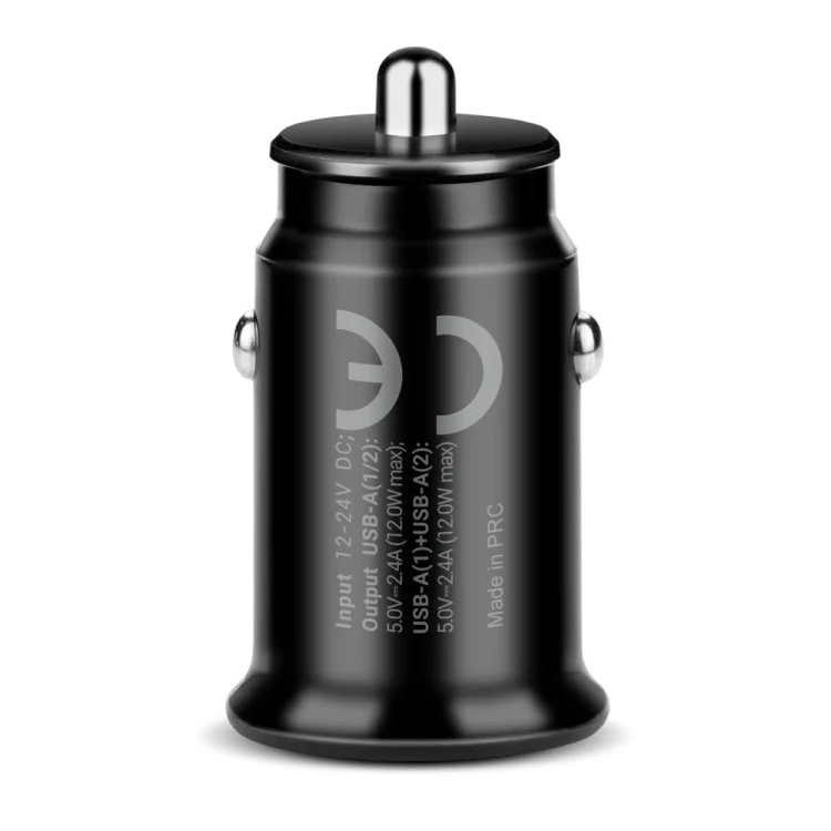 everActive Ładowarka samochodowa CC-25C 2XUSB 12W + kabel USB-C