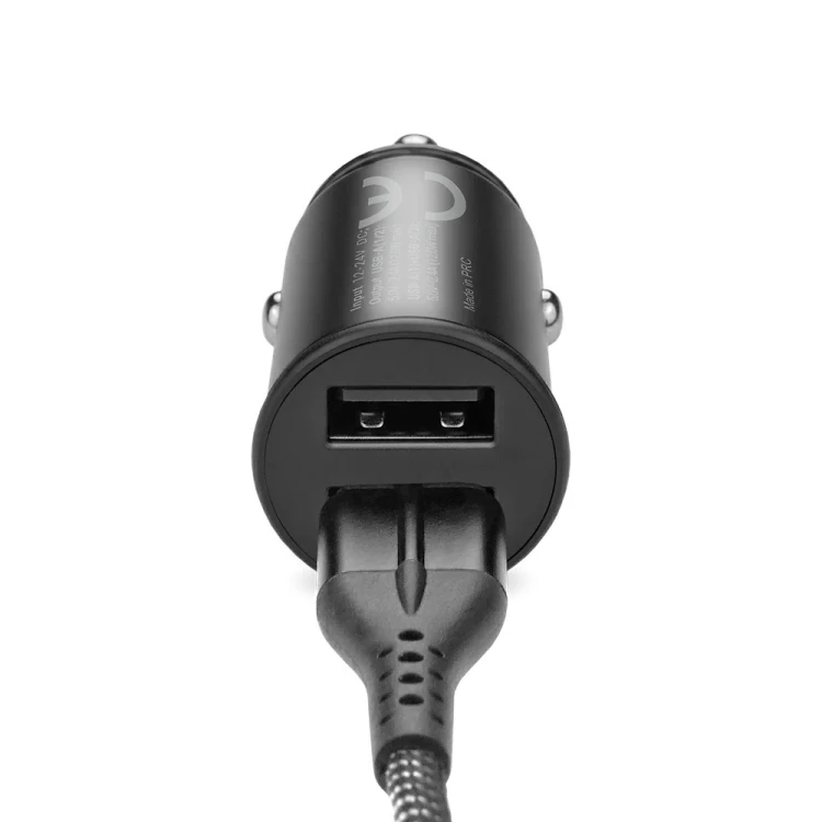 everActive Ładowarka samochodowa CC-25C 2XUSB 12W + kabel USB-C