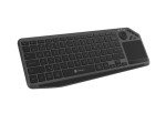 Natec Klawiatura smart TV Turbot 2 slim bezprzewodowa BT+2.4GHZ