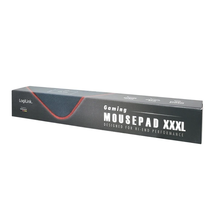 LogiLink Podkładka pod mysz XXXL dla graczy, czarna