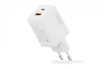 Digitus Ładowarka sieciowa GaN II 45W | 1x USB-C, 1x USB-A | PD 3.0, QC 3.0 | Biała