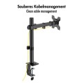 LogiLink Uchwyt do monitora 17 - 32', max 10kg., stalowy