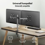LogiLink Uchwyt do monitora 2x 17-32',10kg max na ramie