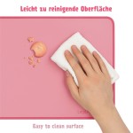 LogiLink Podkładka na klawiaturę i mysz, XXL, różowa