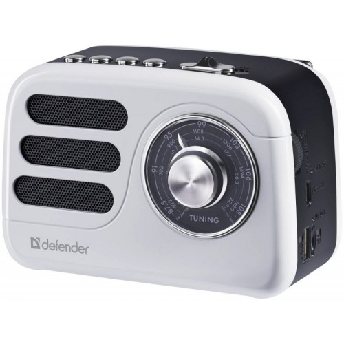 Defender Głośnik bluetooth SIGNAL 5W radioodbiornik retro