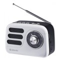 Defender Głośnik bluetooth SIGNAL 5W radioodbiornik retro