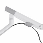 ART Uchwyt biurkowy gazowy do 1 monitora LED/LCD 17-35" L-29GD 2-11kg 2xUSB 3.0 Premium White
