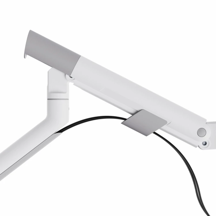 ART Uchwyt biurkowy gazowy do 1 monitora LED/LCD 17-35" L-29GD 2-11kg 2xUSB 3.0 Premium White