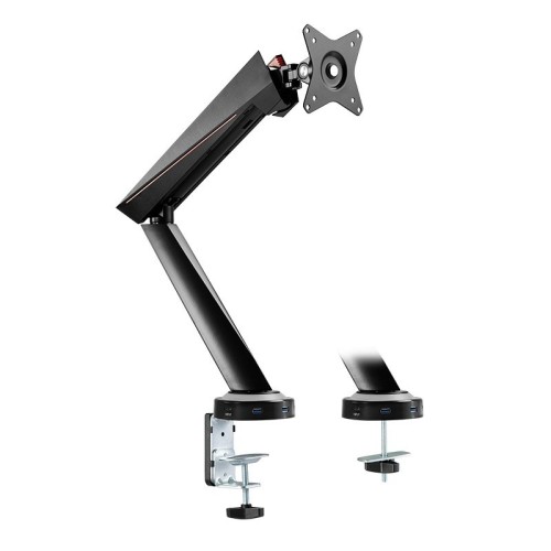 LogiLink Uchwyt do monitora 17-32 cale, gamingowy, gazowy