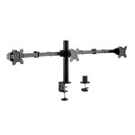 LogiLink Uchwyt na 3 monitory,17 -27 cali, ramie 380mm,3x7kg