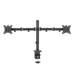 LogiLink Uchwyt na 2 monitory 17-32 cale, max 2x9kg