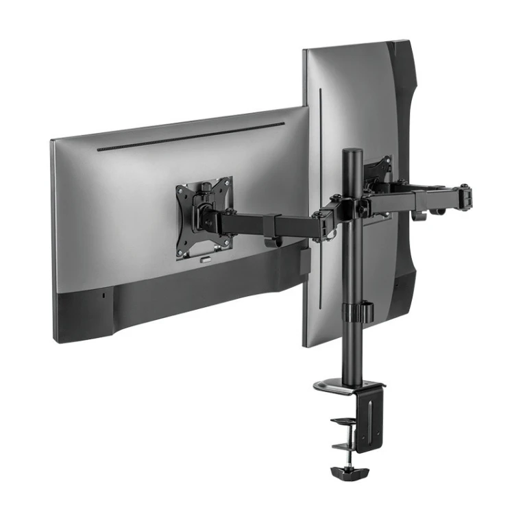 LogiLink Uchwyt na 2 monitory 17-32 cale, max 2x9kg