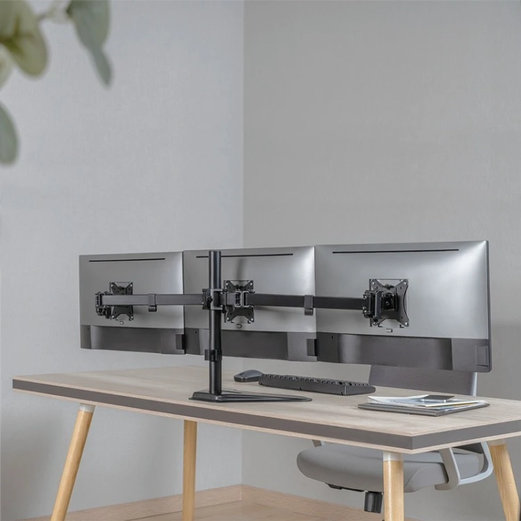 LogiLink Uchwyt na 3 monitory, 17-27 cali, max 7kg na ramie