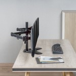LogiLink Uchwyt na 3 monitory, 17-27 cali, max 7kg na ramie