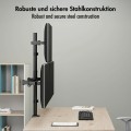 LogiLink Uchwyt na 3 monitory, 17-27 cale ,max 10kg na ramie