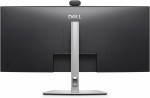 Dell Monitor P3426WEV 34 cale IPS Curved WQHD (3440x1440)/21:9/HDMI/DP/4xUSB/2xUSB-C/RJ45/Camera/3Y