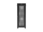 Lanberg Szafa instalacyjna rack stojąca 19 cali 47U 800x800 drzwi perforowane LCD czarna (Flat pack)