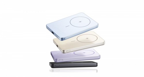 XIAOMI PowerBank Super Slim Magnetic 5000 fioletowy
