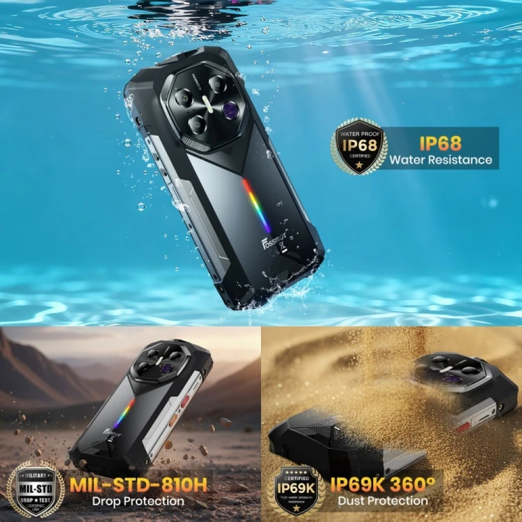 Fossibot Smartfon F113 gray
