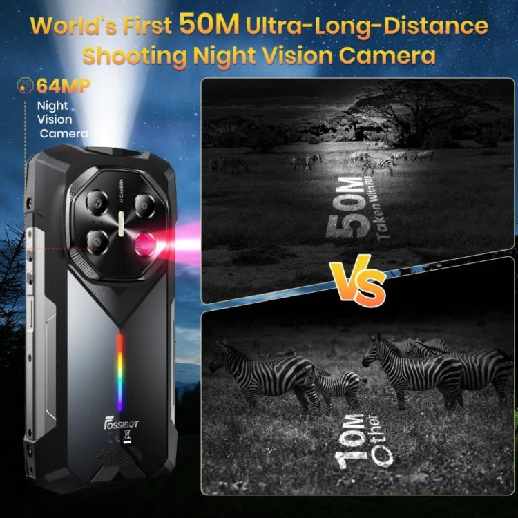 Fossibot Smartfon F113 gray CH