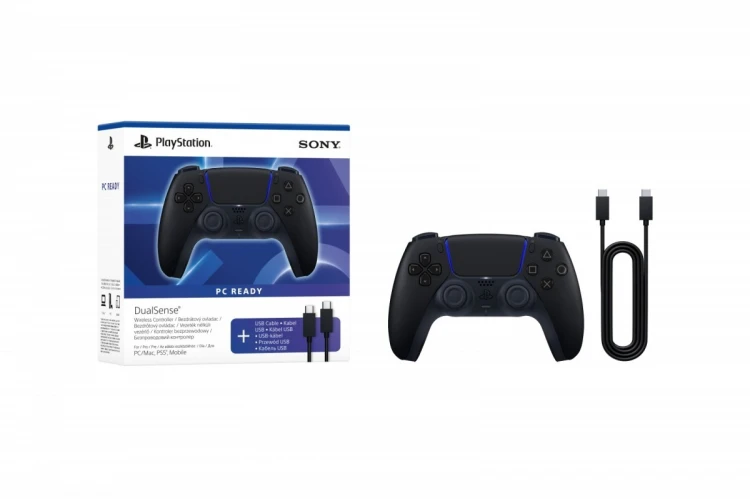 Sony Kontroler bezprzewodowy DualSense Wireless Nocna Czern USB PC