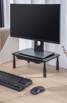 Gembird Podstawka regulowana pod monitor z szufladą