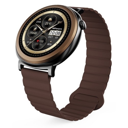 HiFuture Smartwatch Aurora Amoled rozmowy AI bršzowy