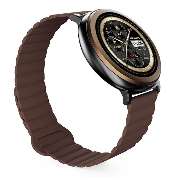 HiFuture Smartwatch Aurora Amoled rozmowy AI bršzowy