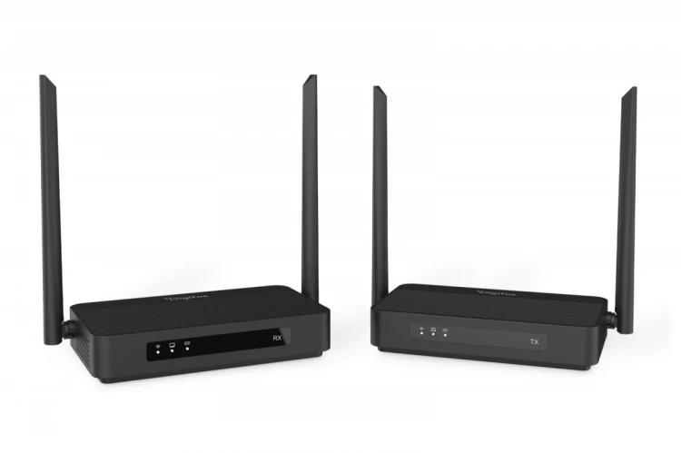 Digitus Przedłużacz / Extender HDMI bezprzewodowy z KVM do 100m | UHD 4K@60Hz | Audio | Niskie opóźnienie 16ms (Zestaw)