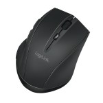 LogiLink Mysz bezprzewodowa BT 5.0,ergonomiczna, czarna