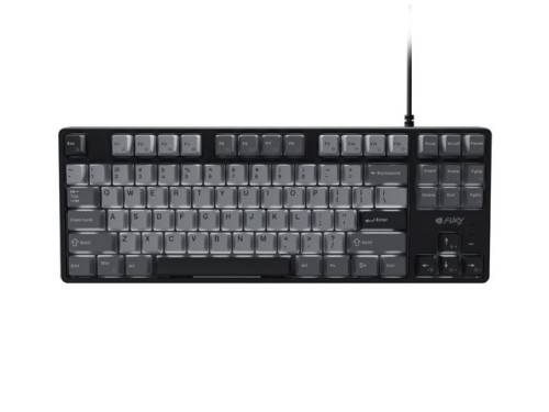 Natec Klawiatura Fury Kanabo K2 US czarno-szara, podświetlenie