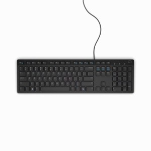 Dell Klawiatura przewodowa KB216 ukraińska czarna