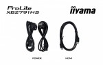 IIYAMA Monitor 27 cali XB2791HS-B1 FHD,IPS.HDMI.DP.2x2W,350cd,1500:1,        120Hz,HAS 150 (PIVOT)