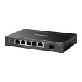 TP-LINK Przełącznik SG2206MP Omada, 6 portów gigabitowych w tym 4 porty PoE+