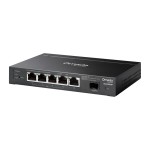 TP-LINK Przełącznik SG2206MP Omada, 6 portów gigabitowych w tym 4 porty PoE+