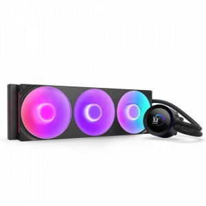 NZXT Chłodzenie wodne KRAKEN PLUS 360 RGB LCD czarne