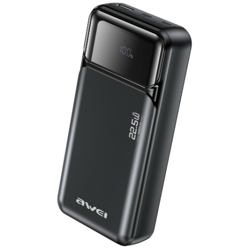 AWEI Powerbank PA-92 22,5W PD 20000mAh 2xUSB-C