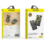 AWEI Powerbank PA-10 10000mAh MagSafe indukcyjny czarny