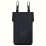 3MK Ładowarka sieciowa Hyper GaN 20W 1xUSB-A 1xUSB-C PD QC4+ czarna