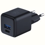 3MK Ładowarka sieciowa Hyper GaN 20W 1xUSB-A 1xUSB-C PD QC4+ czarna