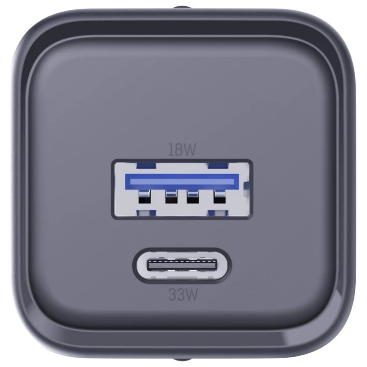 3MK Ładowarka sieciowa Hyper Charger PD 33W GaN QC4+ PPS AFC FCP SCP USB-A USB-C czarna