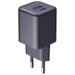 3MK Ładowarka sieciowa Hyper Charger PD 33W GaN QC4+ PPS AFC FCP SCP USB-A USB-C czarna