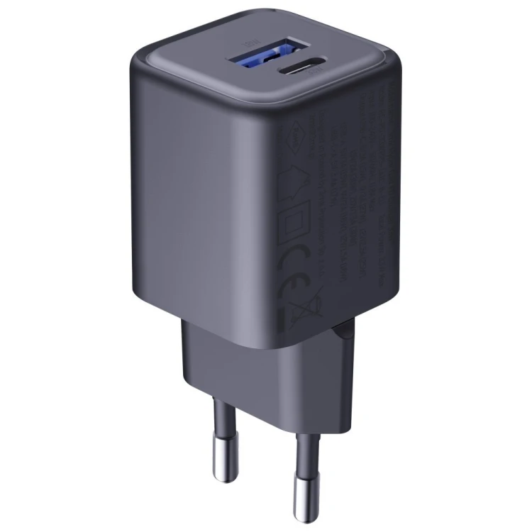 3MK Ładowarka sieciowa Hyper Charger PD 33W GaN QC4+ PPS AFC FCP SCP USB-A USB-C czarna