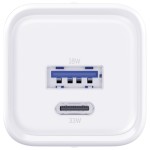 3MK Ładowarka sieciowa Hyper Charger PD 33W GaN QC4+ PPS AFC FCP SCP USB-A USB-C biała