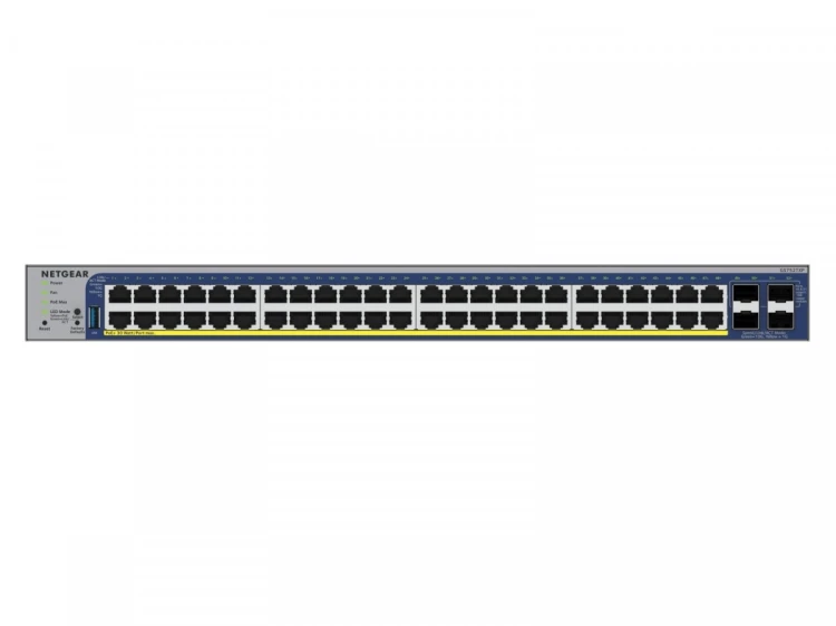 Netgear Przełącznik 48-portowy GE POE++ SMART W/10G SFP+