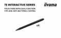 IIYAMA Monitor interaktywny 65 cali TE6513A-B2AG INFRARED,40pkt,IPS,4K,7H,500cd/m2,      WiFi,USB, ANDROID 14, Google EDLA,2x20W, UCHWYT ŚCIENNY