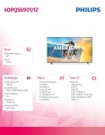 Philips Telewizor QLED 40 cali 40PQS6901/12