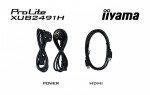 IIYAMA Monitor 23.8 cala X2491H-B1 IPS,HDMI,DP,1ms,350cd/m2, 1500:1,120Hz
