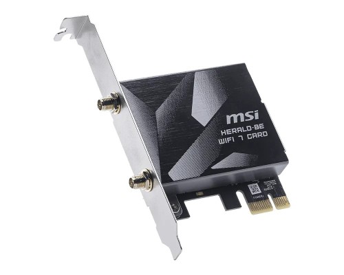 MSI Karta sieciowa Herald BE9400 WiFi 7 PCIe