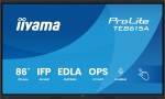 IIYAMA Monitor interaktywny 86 cali TE8615A-B2AG IPS,4K,40pkt,550cd,DeepContrast-IR+,    HDMI x2,DP,USB-C, 2 x 20W, OPS Slot x1, 5xUSB, 2xRJ45,8-Array